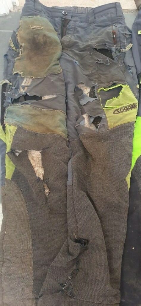 When to retire Clogger chainsaw pants and chaps