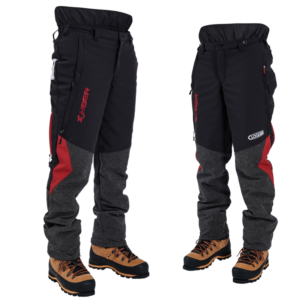 Ember Chainsaw Pants - the Ultimate Thermal Heating Engine for Winter.